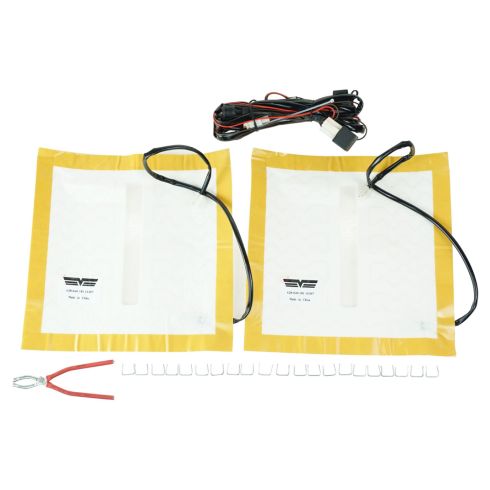 Single Bucket Seat (Upper & Lower Cushion) Deluxe Heater Kit w/Lighted HI-LO Switch LH = RH (Dorman)