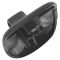 96-06 Chrysler Sebring Convertible Molded Black Plastic Inner Sun Visor Support Clip LH = RH (Mopar)