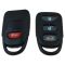 11-13 Hyundai Elantra (w/o Smart Key) (3 Button) Keyless Remote Case w/Insert (Dorman)