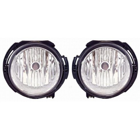 2006-09 Chevy HHR Base Model Fog Light (2nd Design) PAIR