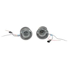 05-09 Chrysler Multifit Performance Clear Lens Halo Style Fog Light Pair
