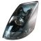 04-14 Volvo VNL 200 300 430 630 670 730 780 Series w/Black Bezel & Non Protruding Lens Headlight LH