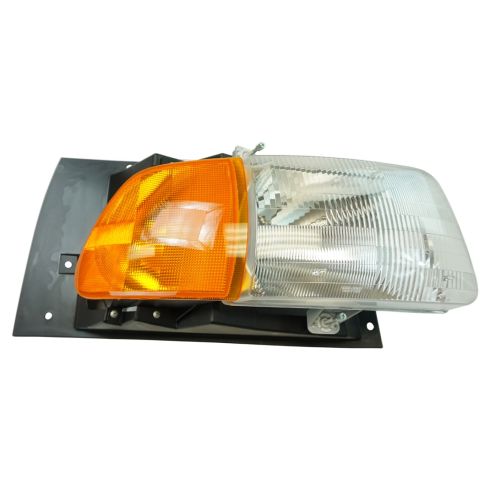 97-98 Ford A, AT HD Truck; 99-09 Sterling A, AT HD Truck Series Headlight w/Parking Light Assy RH