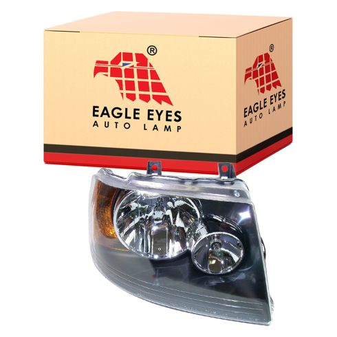 03-06 Ford Expedition (w/Black Background) Headlight RH
