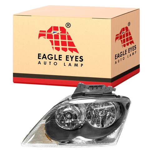 04-06 Chrysler Pacifica Quad Halogen Headlight LH