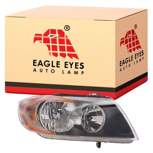 06-08 BMW 3 Series Sdn & SW Halogen Headlight RH
