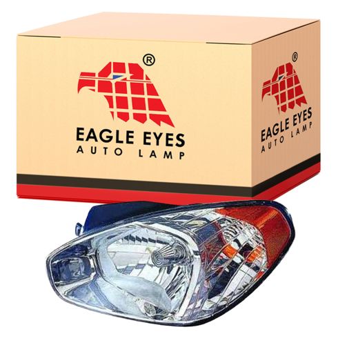 07 Hyundai Accent Hatchback Headlight LH