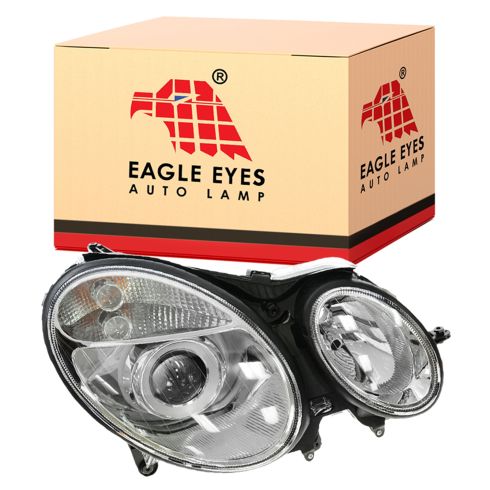 03-06 Mercedes E Class Halogen Headlight RH