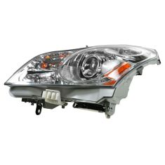 2007-08 Infinti G35; 09 G37 Sedan w/o Technology Pkg HID Headlight w/Bulbs & Ballast LH