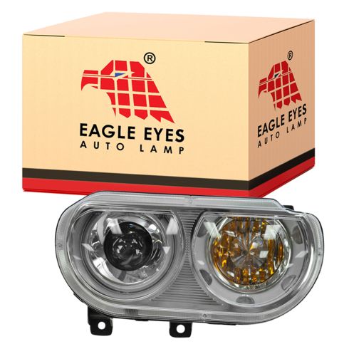 08-11 Dodge Challenger HID Headlight (w/o Bulbs & Ballast) RH