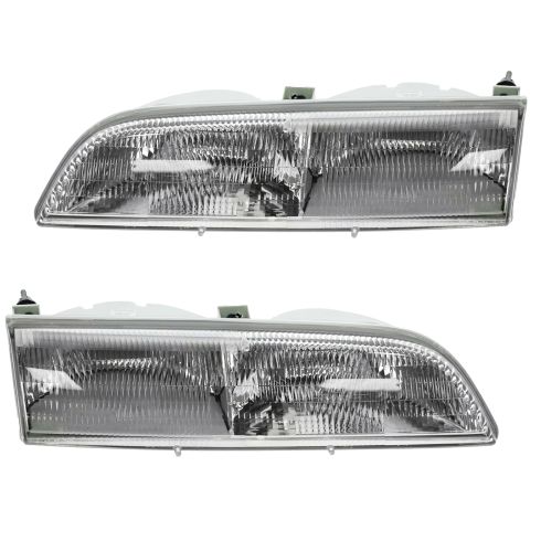 1989-93 Ford Thunderbird Headlight Pair