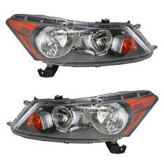 08-11 Honda Accord Sedan Headlight Pair