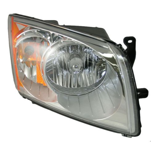 Evan-Fischer Headlight Set – Left & Right – Fits 2007-2012 Dodge Caliber (With Bulbs)