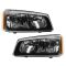 05-07 Chevy GMC Silverado Sierra Headlight Pair