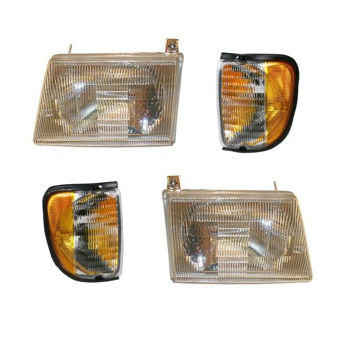 92-96 Ford Van Front Lighting Kit (4 Piece)