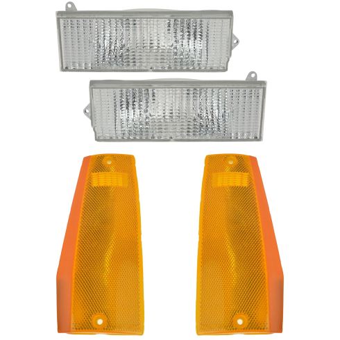 84-96 Jeep Cherokee Front Lighting Kit (4 Piece)