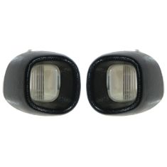 1998-05 GM Mid Size PU & SUV Rear License Plate Lens Assy PAIR