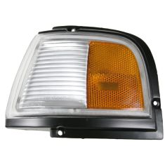 Olds Cutlass Ciera Turn Signal Light with Black Trim Driver Side
