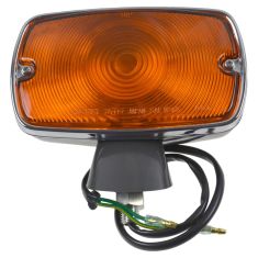 70 (frm 7/70)-74 Toyota FJ40 Land Cruiser Fender Mounted Turn Signal Light Assembly LF = RF (Toyota)