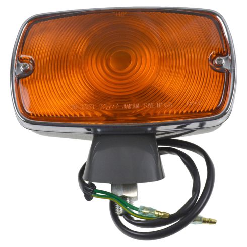 70 (frm 7/70)-74 Toyota FJ40 Land Cruiser Fender Mounted Turn Signal Light Assembly LF = RF (Toyota)