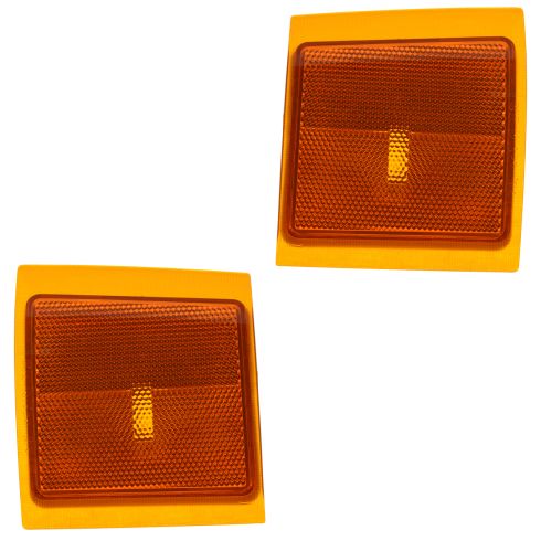 1994-02 Chevy GMC Truck Lower Marking Light Pair for Composite Headlights