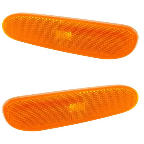 00-04 Dodge Neon Park Light Bumper Mounted Pair