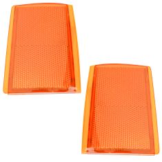 88-93 Chevy Truck SUV w.Comp Light Grille Mtd Upper Side Marker PAIR