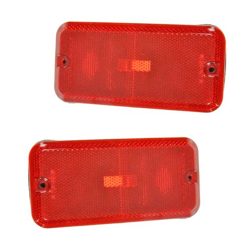 85-96 Chevy GMC Endura Van Rear Side Marker Light PAIR