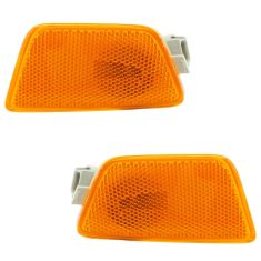 11-16 Chevy Cruze Front Bumper Mounted Side Marker/Parking Light Assembly PAIR