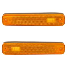 78-79 Bronco; 75-91 E150-E350; 73-79 F100, F250, F350; 75-79 F150 Front Side Marker Light PAIR