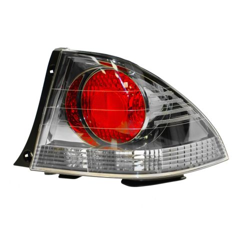 01-03 Lexus IS300 Taillight Dk Metallic Bezel R