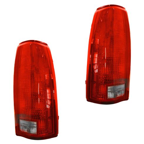 1988-01 GM Trucks Tail Light w/o conn Pair