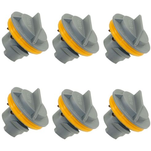 96-00 Chrysler Mini Van; 99-04 Grand Cherokee; 02-07 Liberty Taillight Socket (SET of 6)