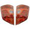 09-11 Honda Ridgeline; 12-14 Ridgeline (w/o Black Accent) Taillight LH RH Pair