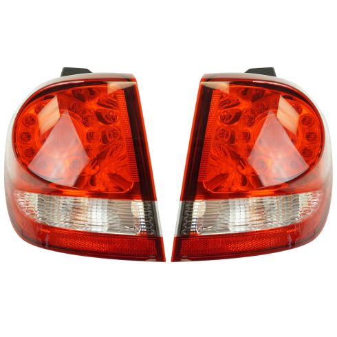 09-17 Dodge Journey (w/o Black Bezel) Outer LED Taillight LR RR Pair