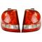 09-17 Dodge Journey (w/o Black Bezel) Outer LED Taillight LR RR Pair