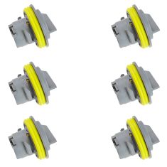 96-00 Chrysler Mini Van; 99-04 Grand Cherokee; 02-07 Liberty Taillight Socket (Set of 6) (Mopar)