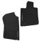 07-12 Toyota Tundra Front Black Rubber Floor Mat SET (Toyota)