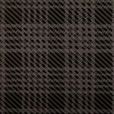 1965-66 Plymouth Fury Trunk Mat - 01V Gray Plaid Vinyl
