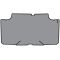 1970 Plymouth Roadrunner Trunk Mat - 03V Gray Herringbone Vinyl