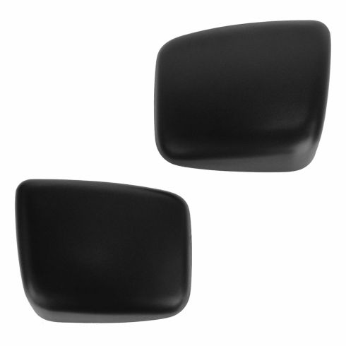 04-14 Nissan Titan (w/Tow Mirror) Textured Black Mirror Cover Upgrade PAIR (Clip On)
