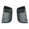 15-17 Ford F150 (w/AM Performance Type Tow Mirror w/Round Corner Cap) Clip in Textured Mirror Cap PR
