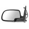 02 Avalanche Power Mirror Heated  Fl Blk LH