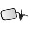 94-97 Dodge PU Power Mirror Blk LH