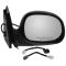 1997-02 Power Mirror Black w/ Chrome RH