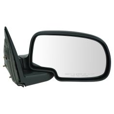 99-07 GM PU Truck Manual Mirror Textured Blk RH