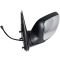 99-02 Silverado Pwr Htd Blk Chrme Mirror Heated LH