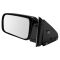 88-01 Chevy PU Manual Mirror Blk LH