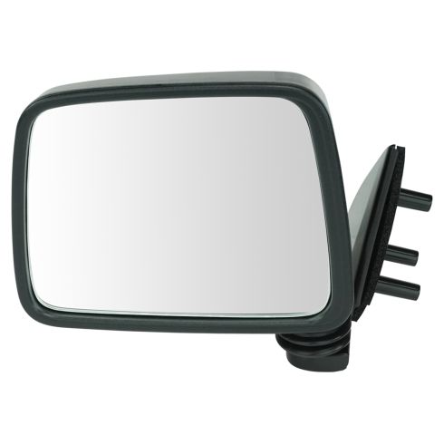 86-97 Nissan PU Truck Manual Mirror Blk LH