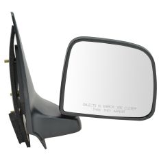 93-97 Ranger Manual Mirror Blk RH